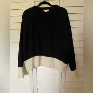 H&M sweater black and white
